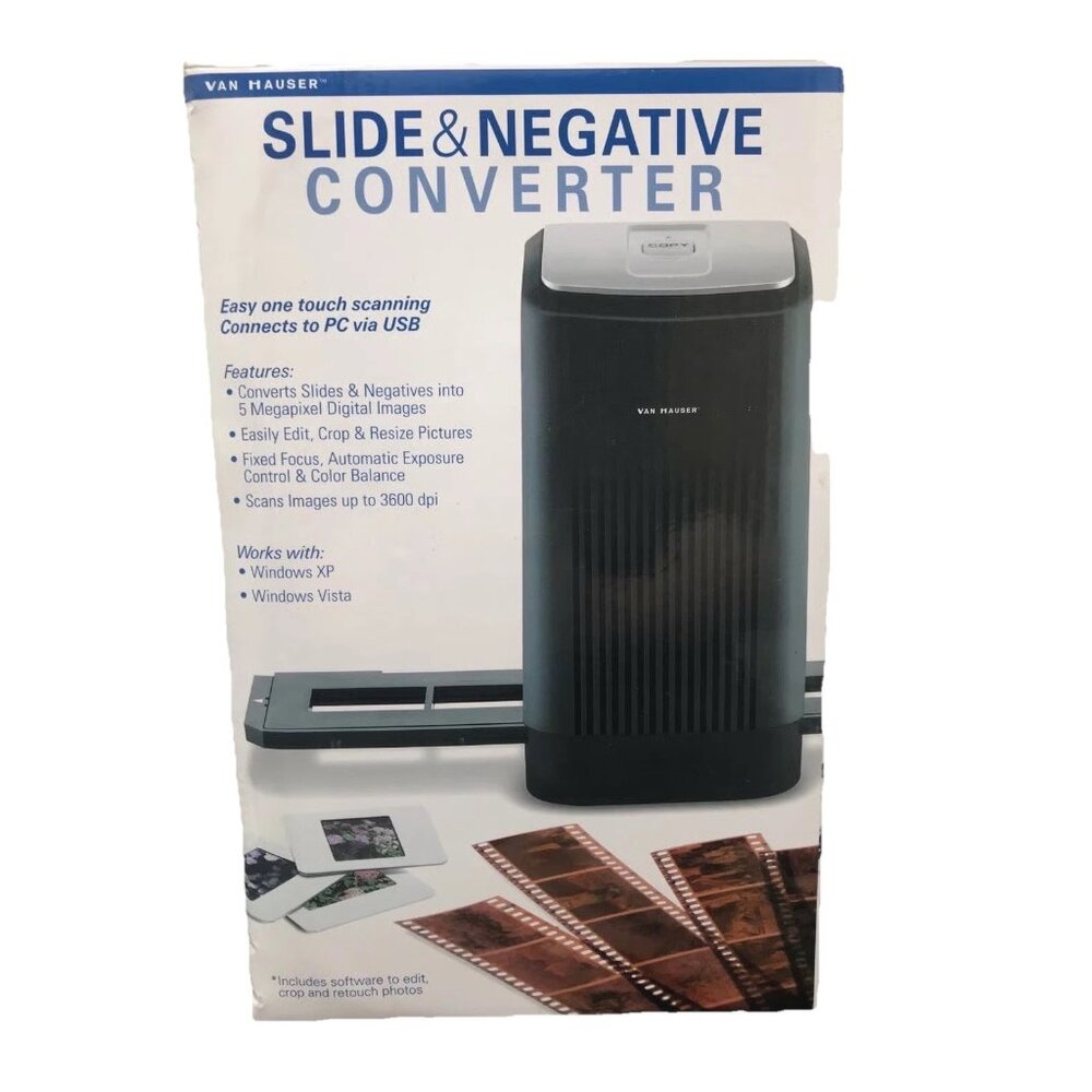 Van Hauser 50134 Slide & Negative Converter Scanner